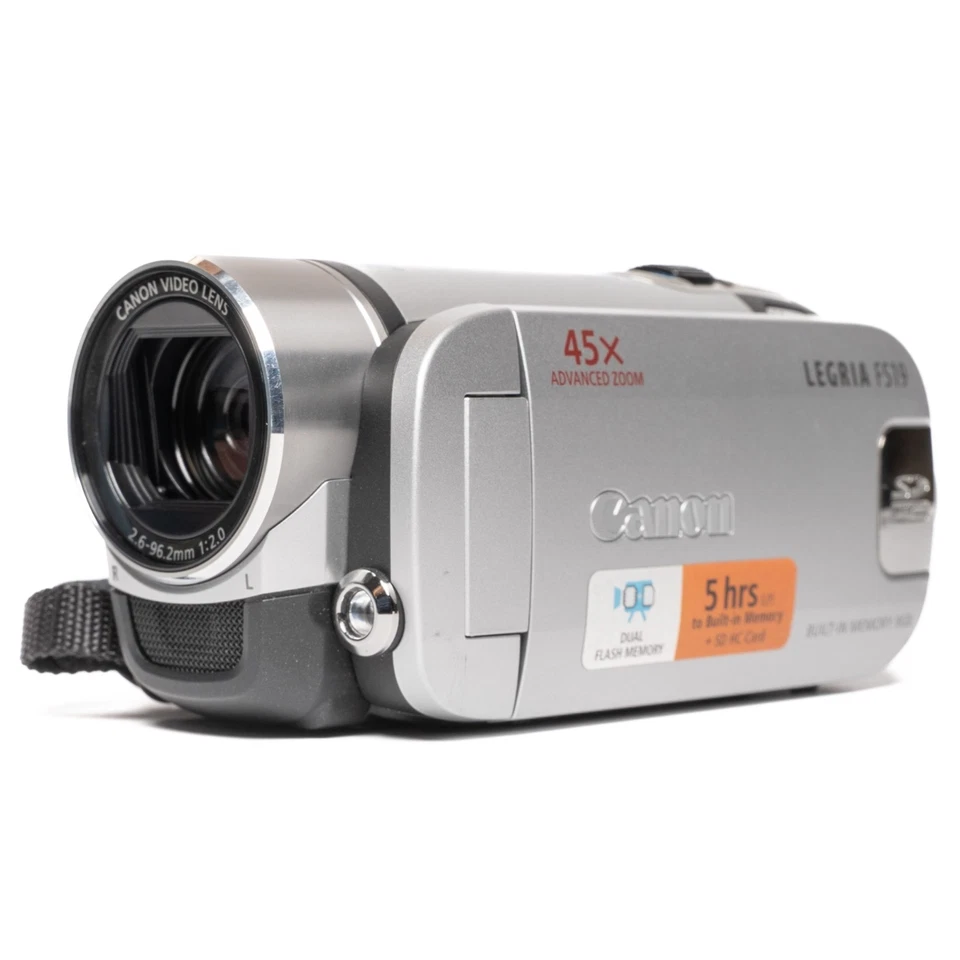 Canon Legria FS19 Digital Camcorder - Silver - FULLY FUNCTIONAL - Image 2 of 4