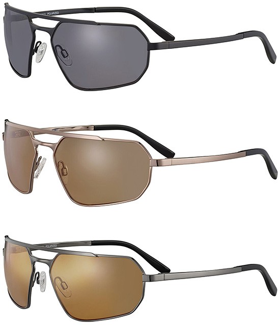Serengeti Hinkley Polarized Photochromic Men's Metal Sport Wrap