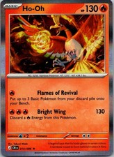 Ho-Oh 010/086 Rare ME04: Chaos Rising Pokemon Holo Near Mint