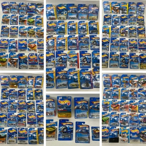 Hot Wheels Diecast Car Lot 133 Vehicles 2000s Series Sealed MOC 1:64 Scale