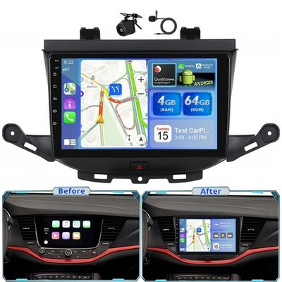 Qualcomm Für Opel Astra K 2015-2019 4+64G Autoradio Android 15 CarPlay GPS Navi