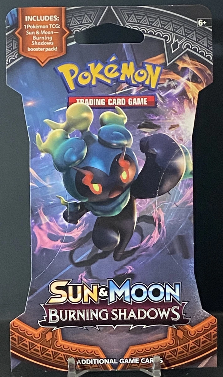Pokémon TCG Burning Shadows Sealed Collectible Card Game Packs in