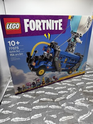 LEGO 77073 Fortnite Battle Bus Set Iconic Build Collectible Brand New In Hand