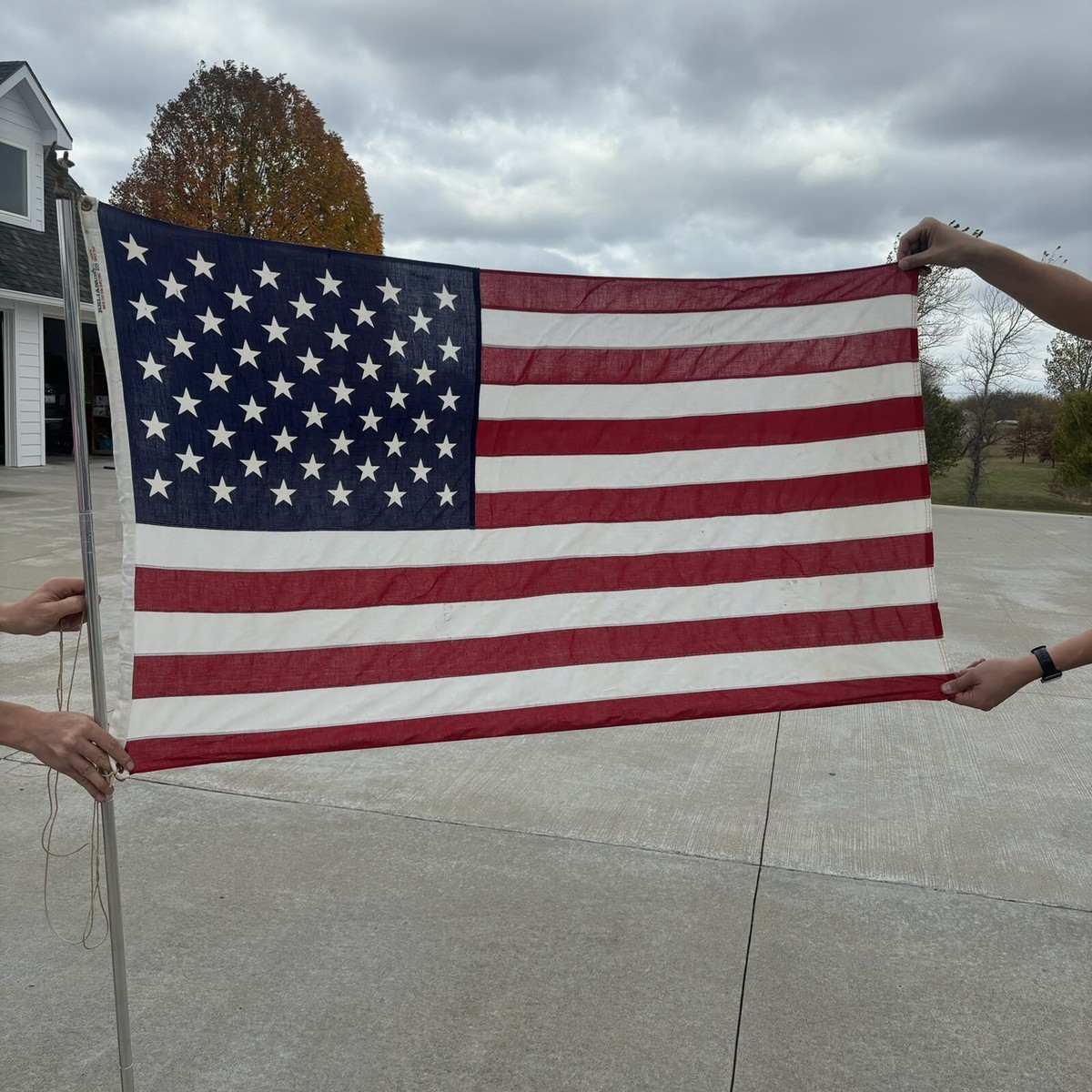 希少 綿100% USA製 RELIANCE ビンテージ 星条旗 米国旗 50州 Vintage Reliance USA Flag 59” x 33” 50 Star Cotton | eBay