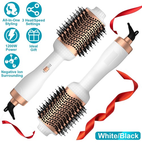 4 in 1 Hair Dryer Brush Hair Brush Hot Air Hair Styler Volumizer Straightener - Picture 5 of 22