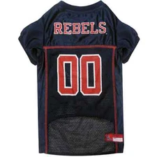 Ole Miss Rebels Pet Dog Sports Jersey (sizes) NEW