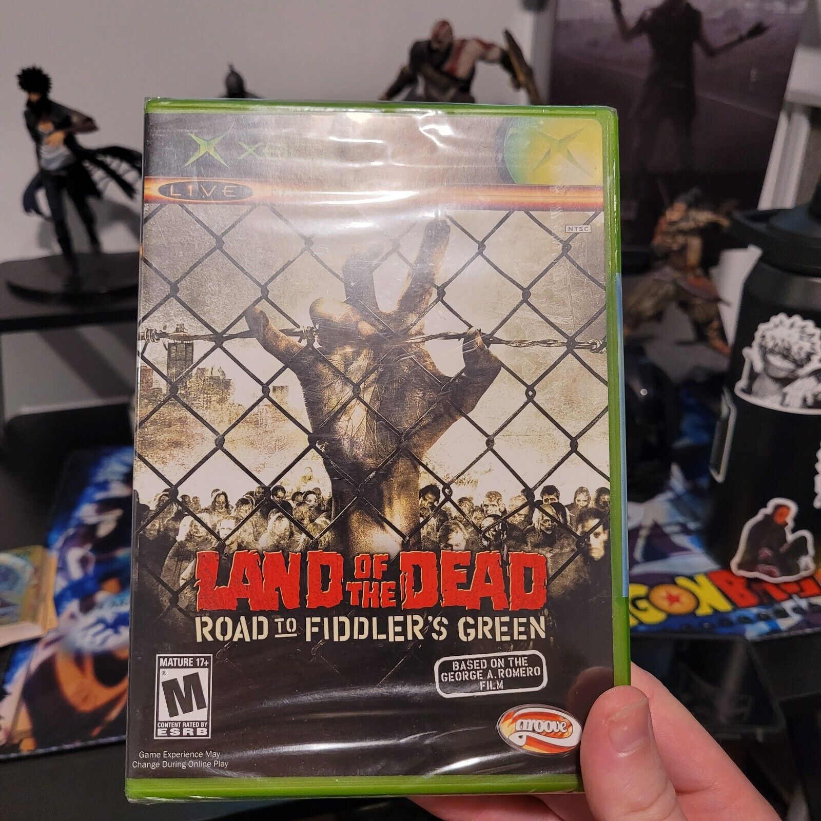 Land of the Dead: Road to Fiddler's Green (Xbox) totalmente nuevo sellado de fábrica 