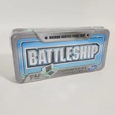 Battleship Hasbro Gaming Road Trip Series Portable Case Travel Game New/Sealed
