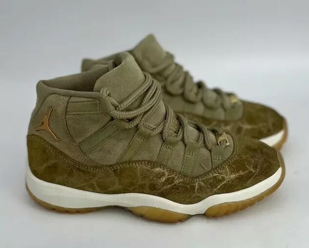jordan 11 olive lux