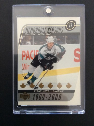 Owen Nolan #242 2002 Upper Deck card
