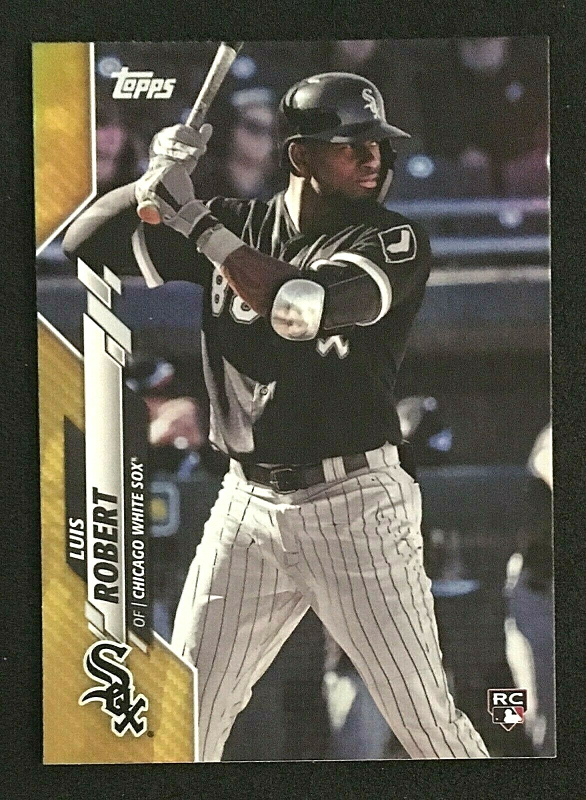 2020 Topps Luis Robert Gold Foil RC #392 Rookie Baseball Card SP