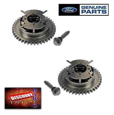 Set 2 Genuine Ford 5.4L 3V Camshaft Phaser Sprocket V8 F150 Explorer