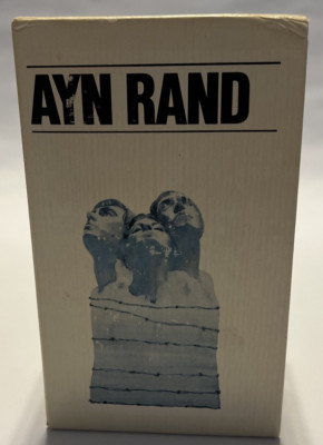 Vintage Signet Ayn Rand Paperback Box Set Atlas Anthem Fountainhead The Living