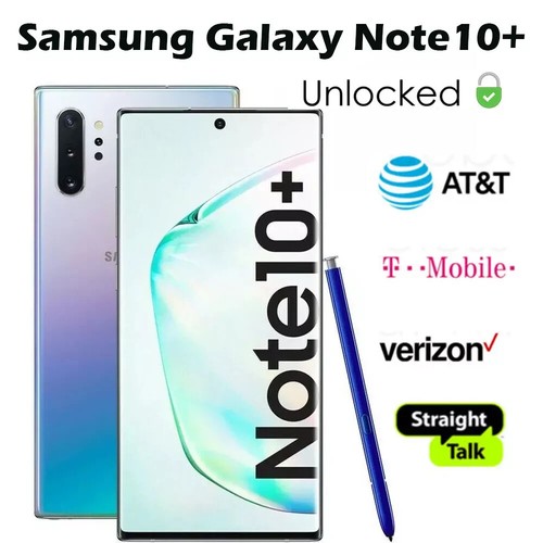 NEW Samsung Galaxy Note 10 Plus N976U GSM Factory Unlocked 256GB Smartphone