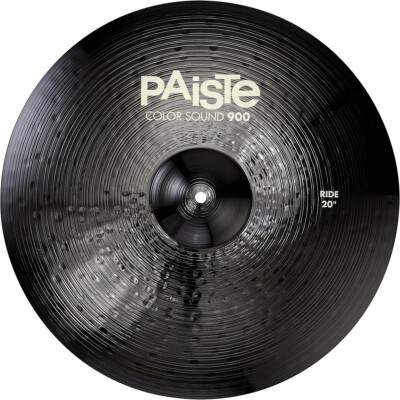 Paiste Color Sound 900 Black 20'' Medium Ride Cymbal/New/Model # CY0001911620