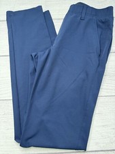 Under Armour Drive Golf Pants 30x34 Blue Casual Performance Golfing Sports Prep