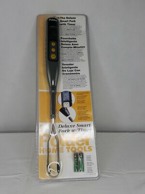 POLDER DELUXE SMART FORK WITH TIMER - BARBECUE GRILLING - BRAND NEW
