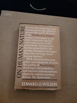 On Human Nature by Edward O. Wilson HBDJ 1978 Pulitzer Prize Winner Sociobiology