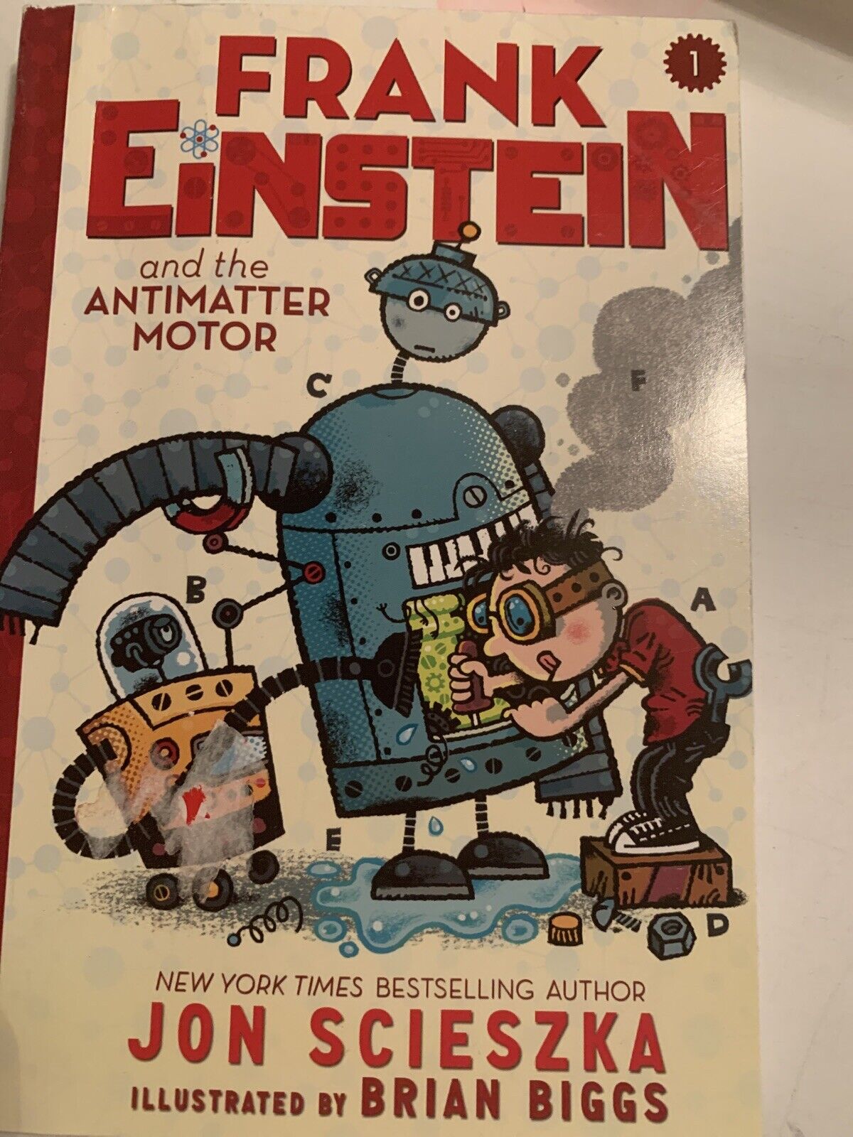 Frank Einstein and the Antimatter Motor by Jon Scieszka NEW Paperback book  | eBay