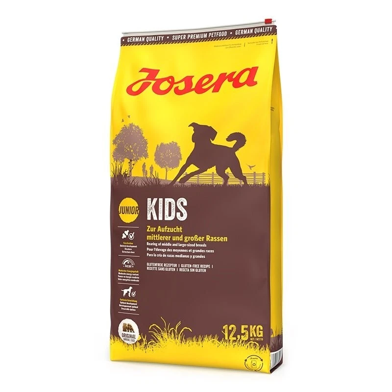 12,5 kg JOSERA Kids Aufzuchtfutter für mittlere und große Rassen + Geschenk - Bild 2 von 2