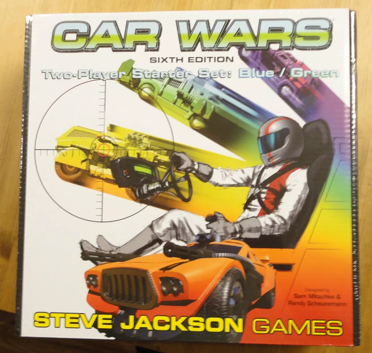 Car Wars Sixth Edition 2-Player Starter Set (Blue/Green) SJG2406