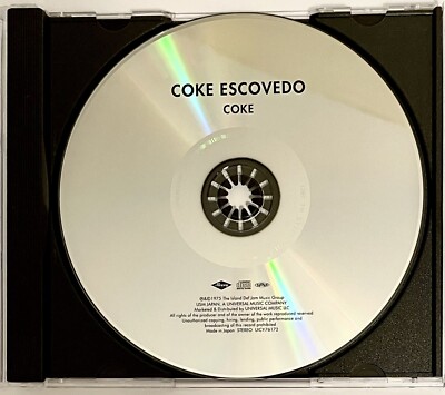 Coke Escovedo, Coke, CD, Limited Edition, Japan, CD, 2014 | eBay Coke Escovedo, Coke, CD, Limited Edition, Japan, CD, 2014 | eBay