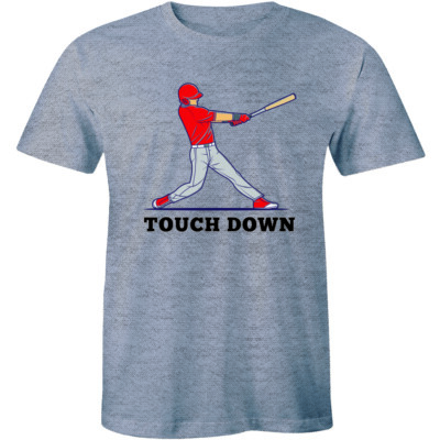 Funny Baseball Game Sports Touch Down Tee Fantasy Home Run Humor Men s T-Shirt