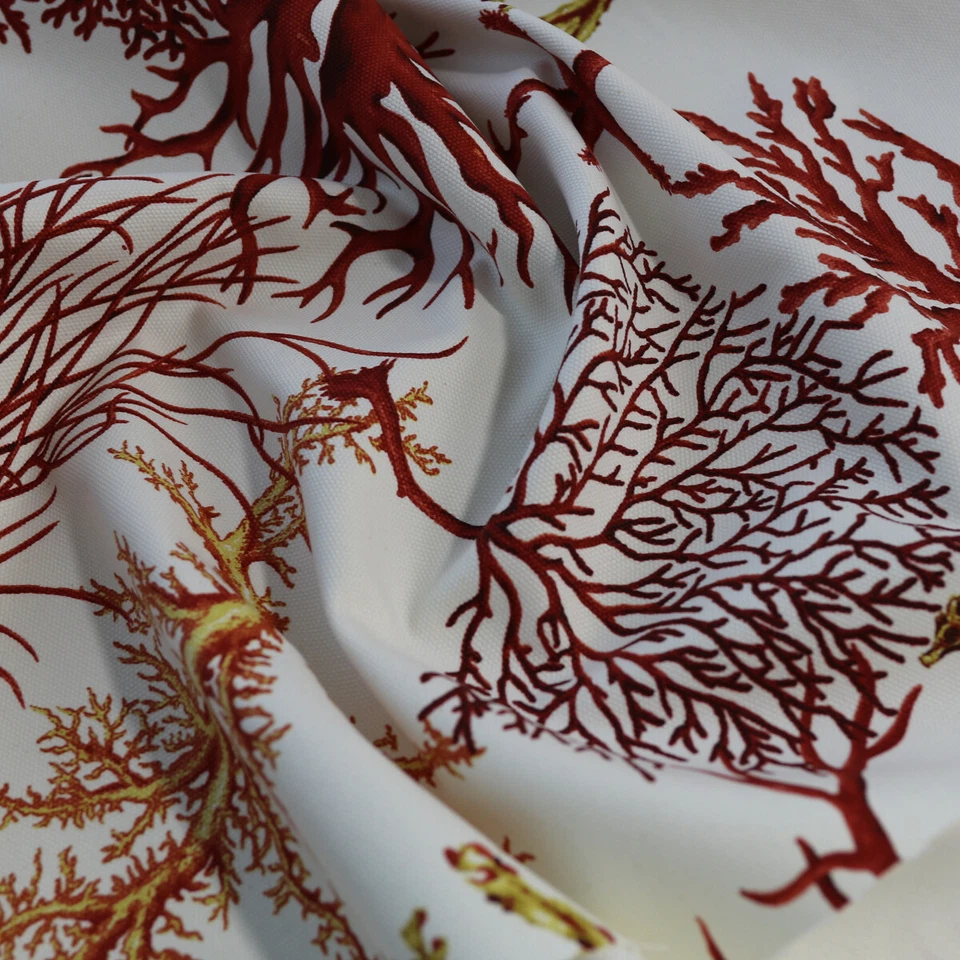 50cm Baumwoll Canvas Segeltuch Stoff Stabil Meterware Weihnachts Muster Druck - Bild 2 von 3