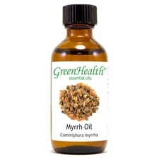 2 fl oz Myrrh Essential Oil (100% Pure & Natural) - GreenHealth