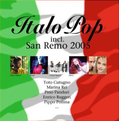 Italo Pop, incl. San Remo 2005 (18 tracks) - CD - Marco Masini, Drupi, Milva,...