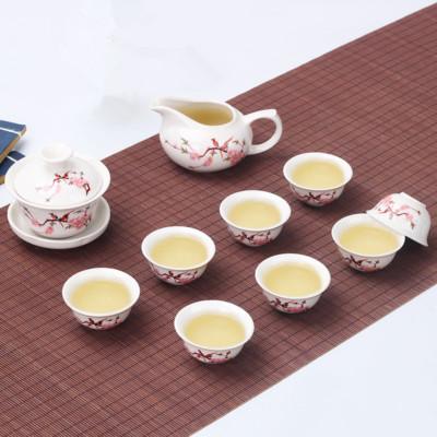 Tazza Da Tè Gaiwan In Ceramica Cinese, Set Da Tè Kung Fu Con Piattino E Coperchio, Stile Sancai Antico, 170 Ml, LingXuanGee - 4