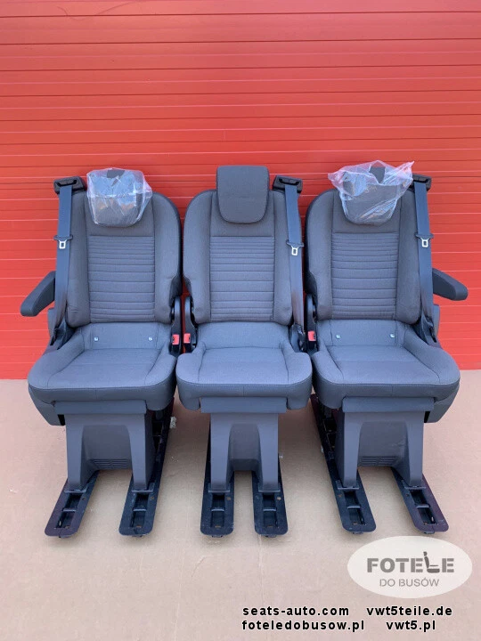 Seat Ford Transit Custom Tourneo bench rear folding seats 3x single seat V362