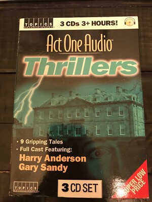 Act One Thrillers by Topics Entertainment Staff (2003, Compact Disc)