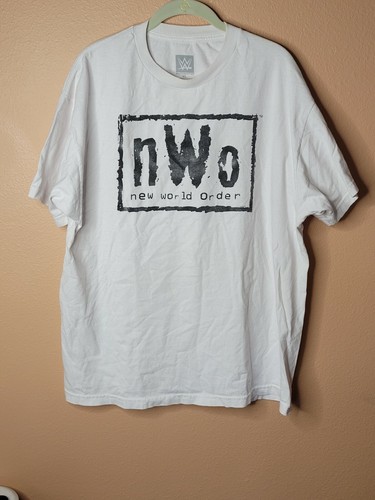 White NWO T Shirt WCW WWE Authentic 