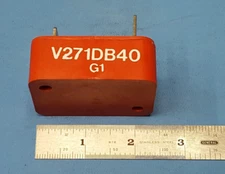 VARISTOR, V271DB40, Harris,430 V 40 kA Varistor 1 Circuit Chassis Mount Blade