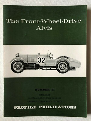 Profile Publications Magazine #51 1966 The Front Wheel Drive Alvis