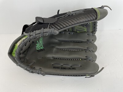 Franklin Fastpitch Pro Series Softball Glove Gray LHT 22437L / 12'' EUC