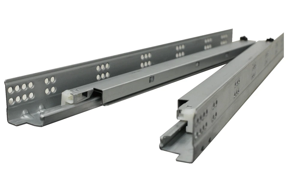 SILVERLINE Undermount Drawer Slide 75 lb Soft Closing Full  Extension 6 Pairs - Image 3 of 4