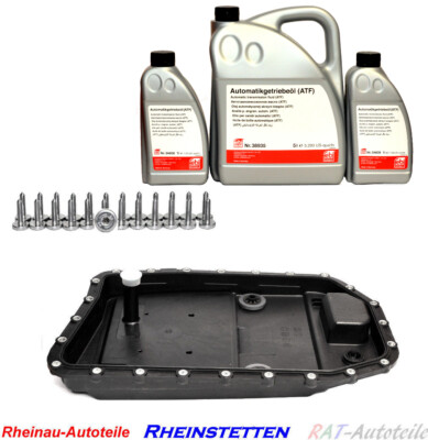 Ölwanne,Automatikgetriebe+7L.ÖL ATF II Aut.Getriebe BMW 1 3 5 6 7 X1 X3 X5 X6 Z4