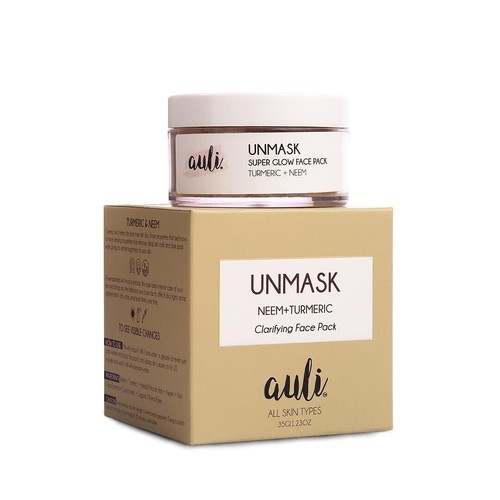 Auli Face Pack for Glowing Skin 35g with free shipping worldwide - Picture 3 of 3