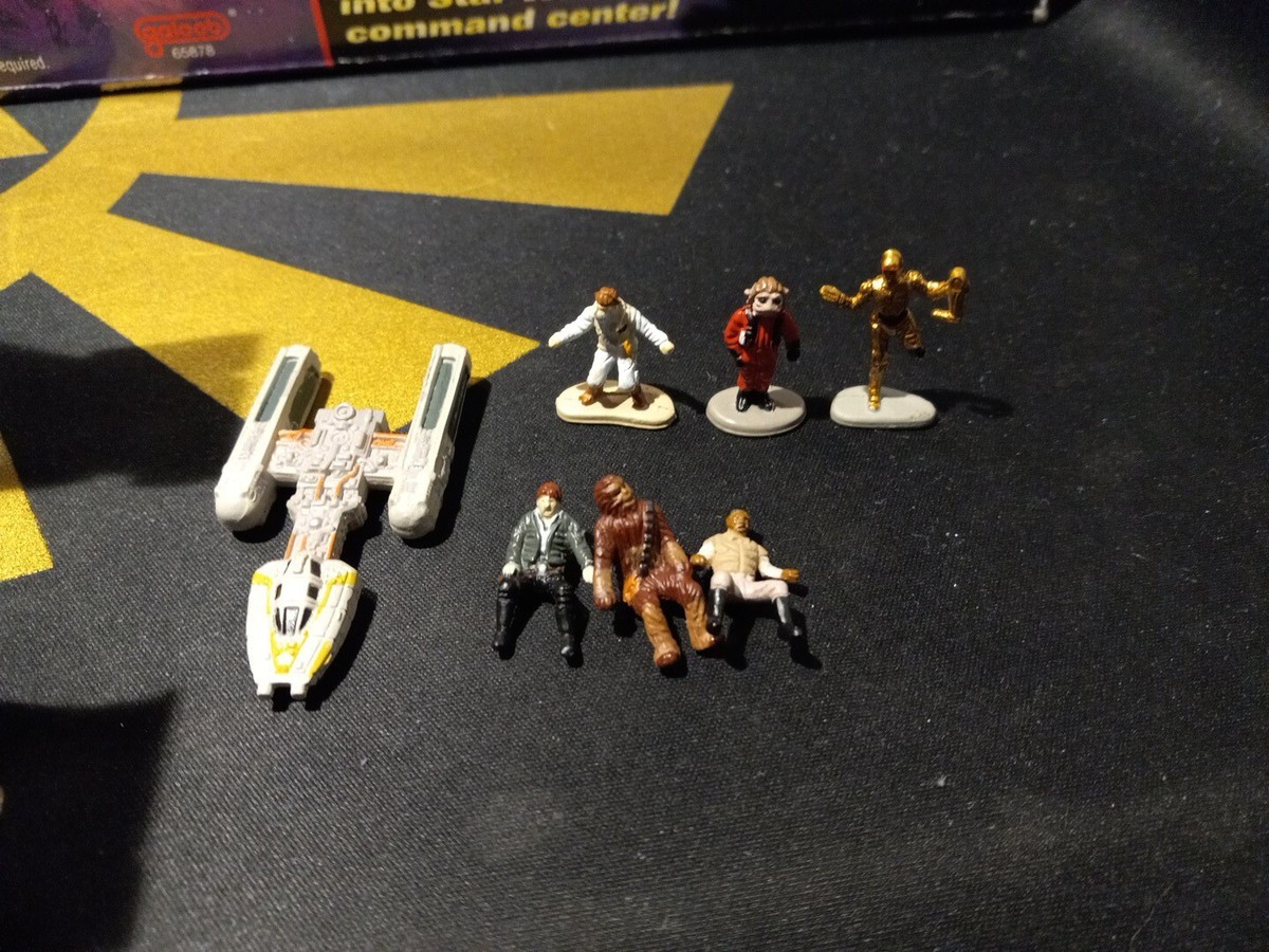 1995 Micro Machines Star Wars Millennium Falcon Playset