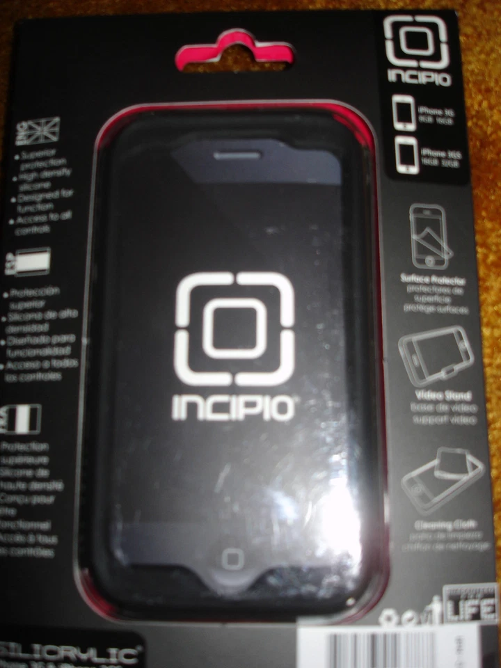 INCIPIO SILICRYLIC CASE FOR IPHONE 3G & 3GS 2PACK WHITE AND BLACK - Image 4 of 4