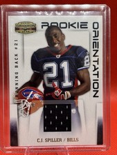 2010 Panini Gridiron Gear Rookie Orientation Gold Relic C.J. Spiller 246 /299