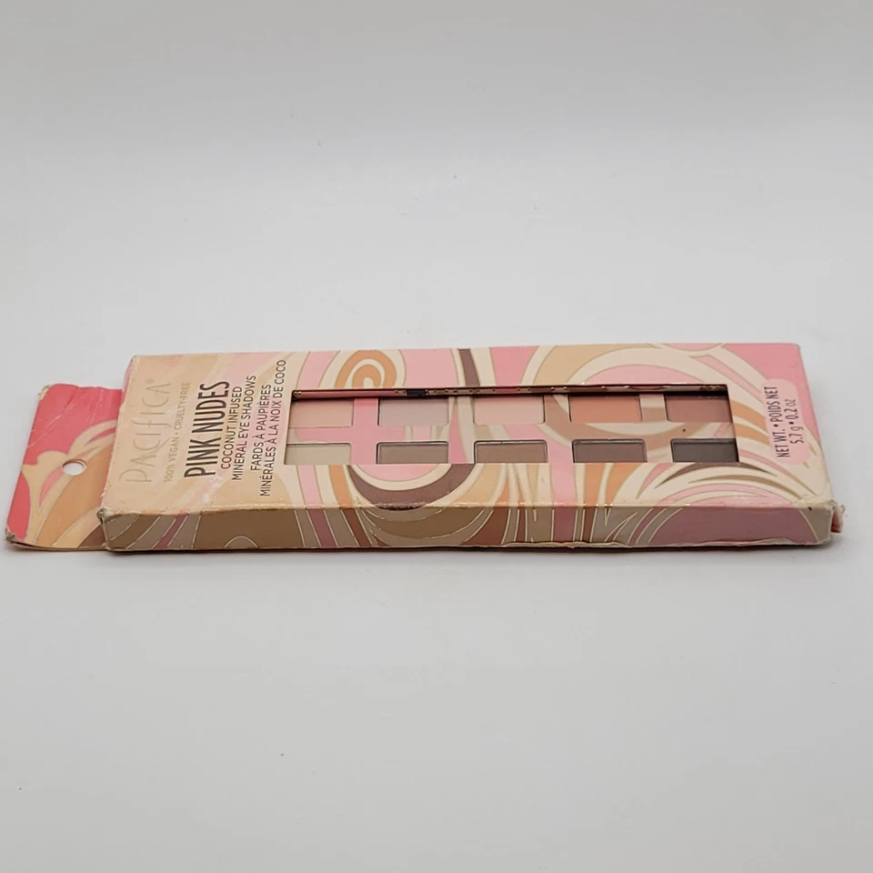 (2) Pacifica Pink/Cocoa Nudes Mineral Eye Shadow Package Damage - Image 2 of 4