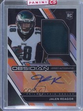2020 Panini Obsidian Electric Etch Orange 43/99 Jalen Reagor #208 Auto 0ea4