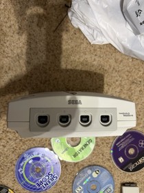 Working Sega Dreamcast HKT-3020 W/ Controllers, Games, VMU Memory Cards, + More