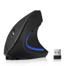 2.4GHz Bluetooth Wireless Rechargeable Mouse Ergonomic Silent Click Slim