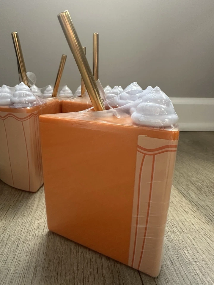 Novelty Tumbler Set of 6: Packed Party "Piece of Cake" Pumpkin Pie Thanksgiving - Image 2 of 4