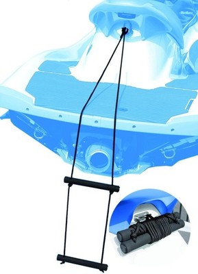 Emergency-Ready Boarding Ladder for Personal Watercraft - 300lbs Capacity