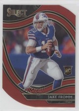 2020 Panini Select Field Level Red Prizm Die-Cut Jake Fromm #349 2l4